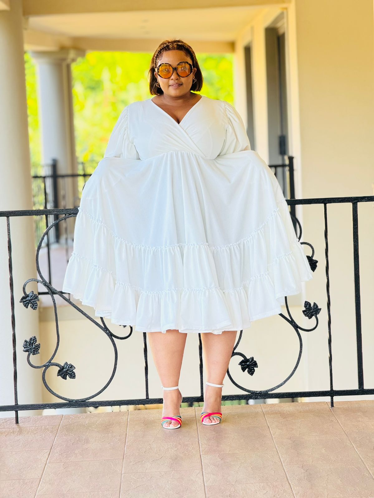 SCUBA CREPE FABRIC DRESS - PHATGULZ 6738 - Image 3