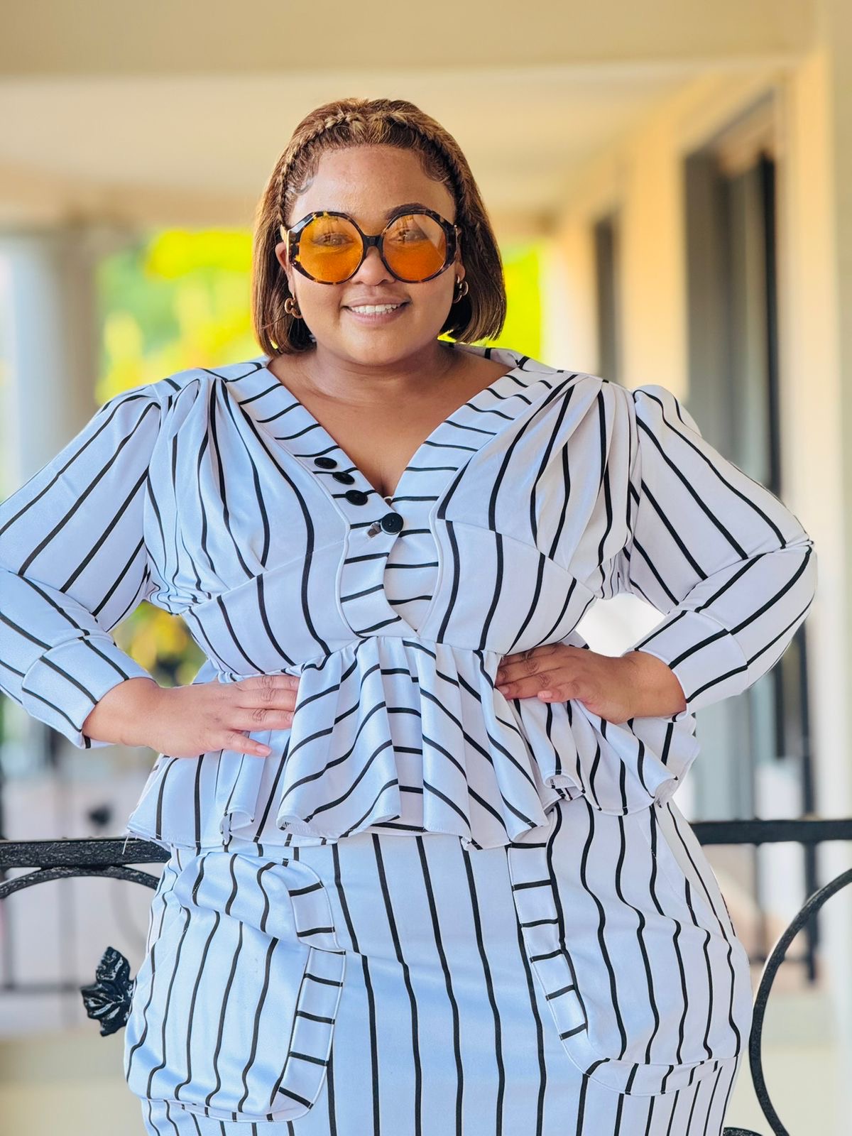 PRINTED SCUBA FABRIC DRESS - PHATGULZ 6751 - Image 4