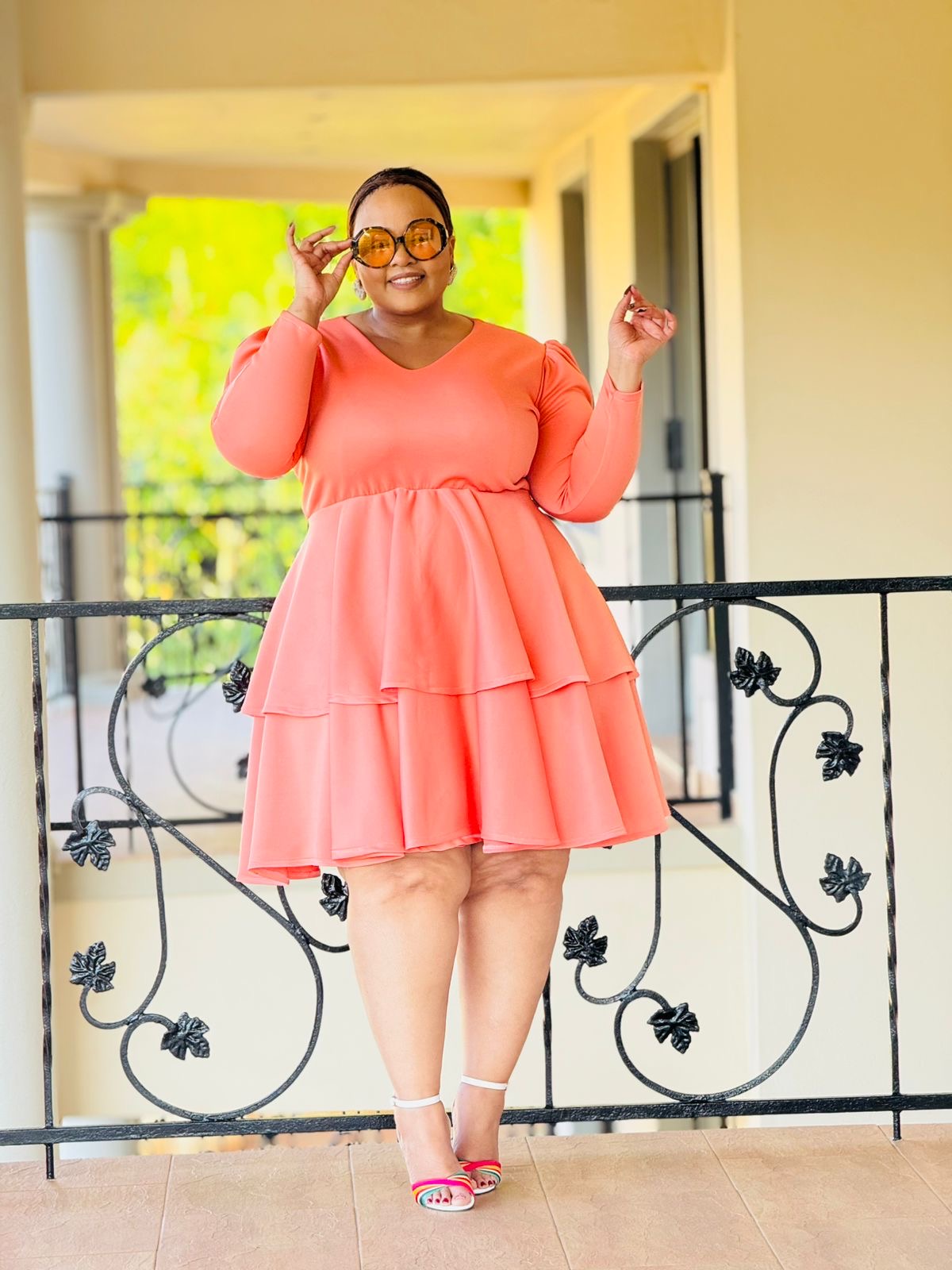 SCUBA CREPE FABRIC DRESS - PHATGULZ 693 - Phat Galz Boutique