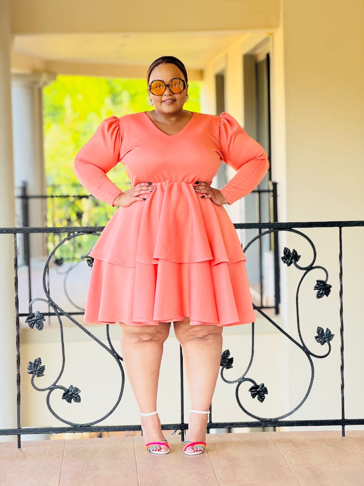 SCUBA CREPE FABRIC DRESS - PHATGULZ 693 - Phat Galz Boutique
