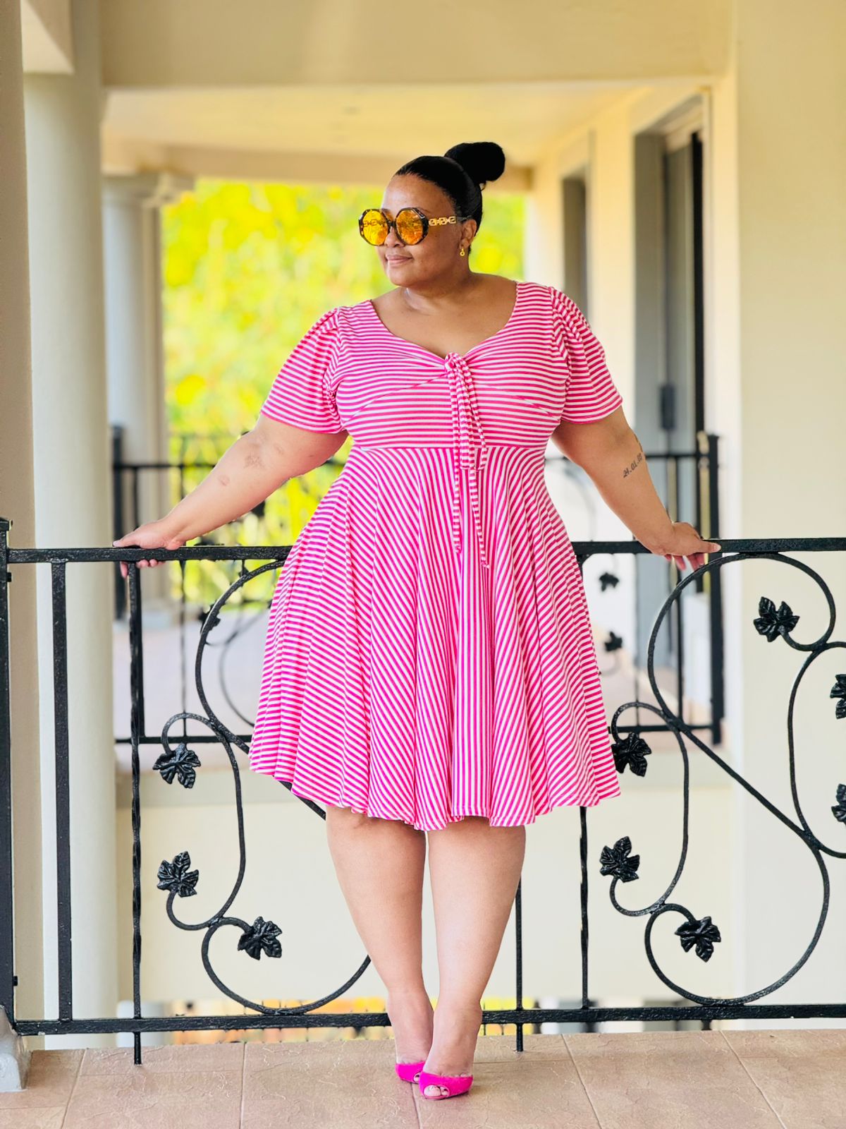 RIB FABRIC DRESS - PHATGULZ 6787 - Image 2