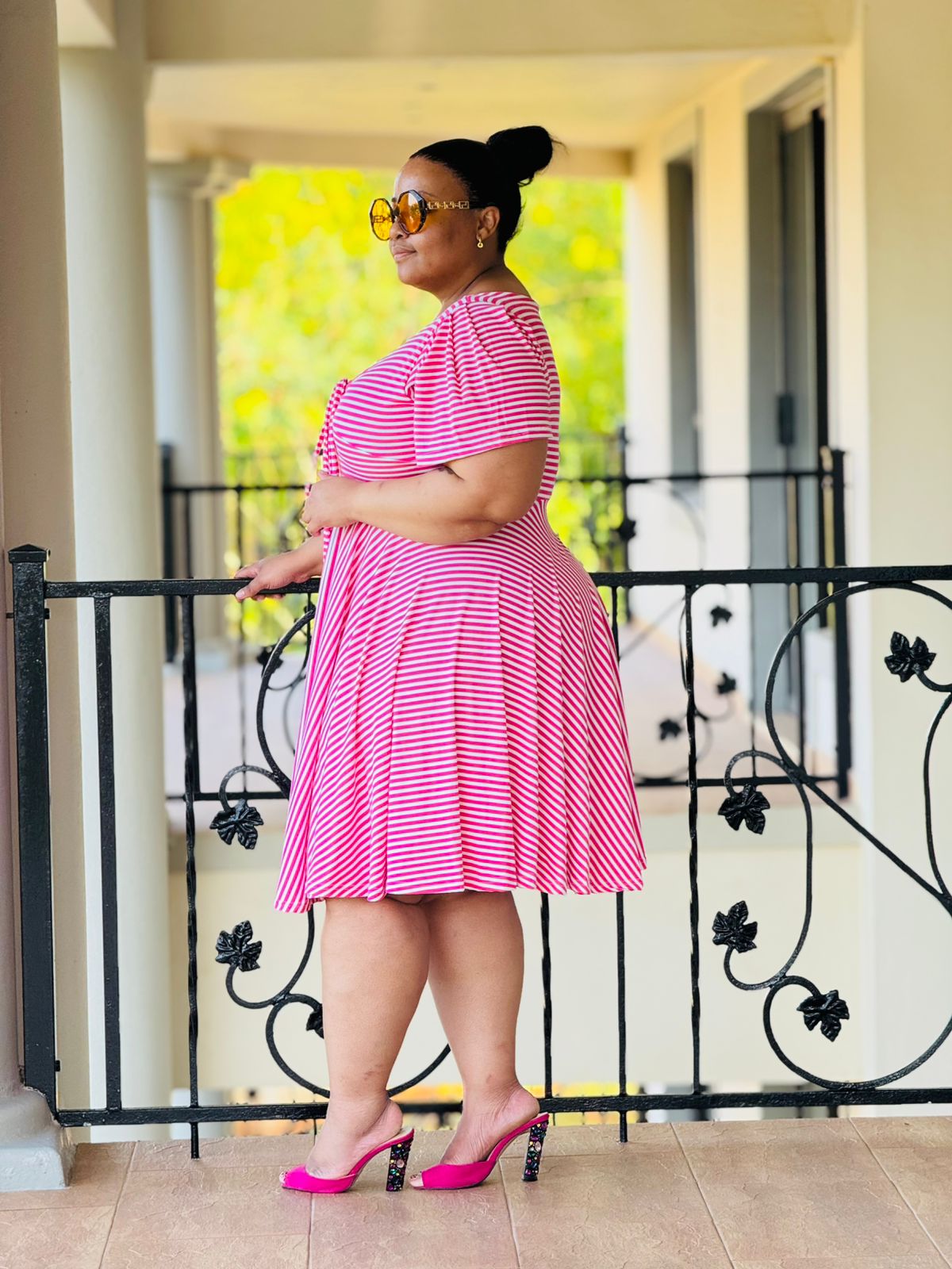 RIB FABRIC DRESS - PHATGULZ 6787 - Image 4