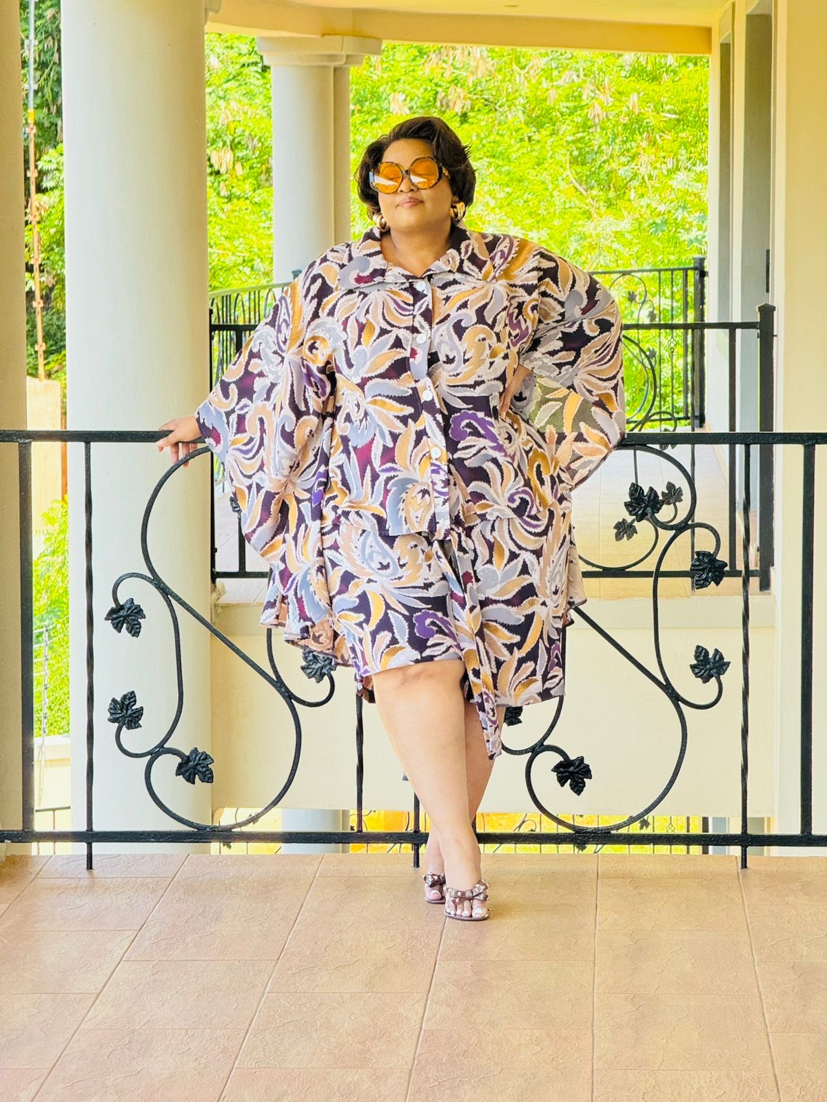 PRINTED CEY AIRFLOW DRESS - PHATGULZ 6896 - Image 2