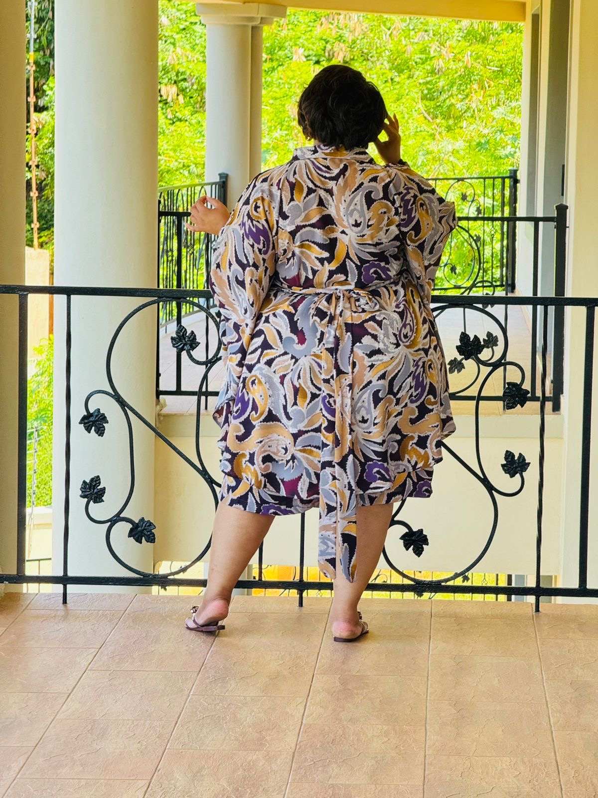 PRINTED CEY AIRFLOW DRESS - PHATGULZ 6896 - Image 4