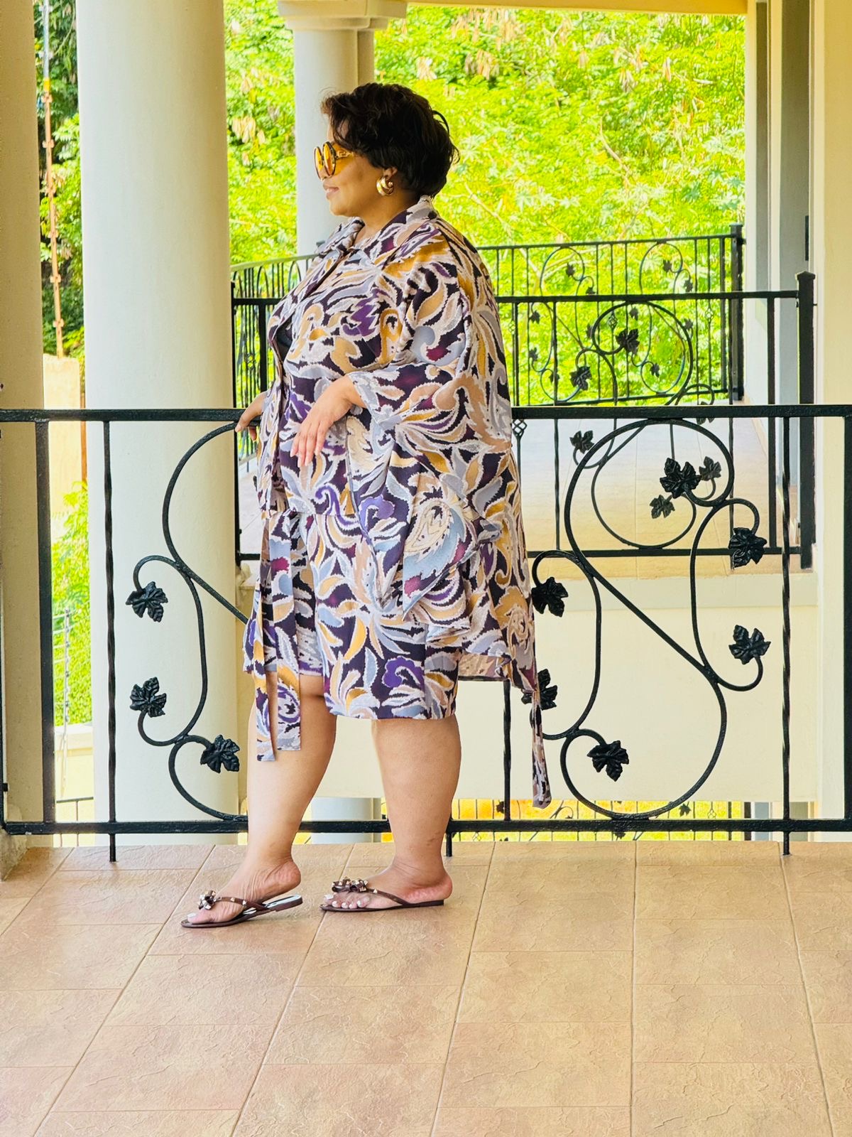 PRINTED CEY AIRFLOW DRESS - PHATGULZ 6896 - Image 5