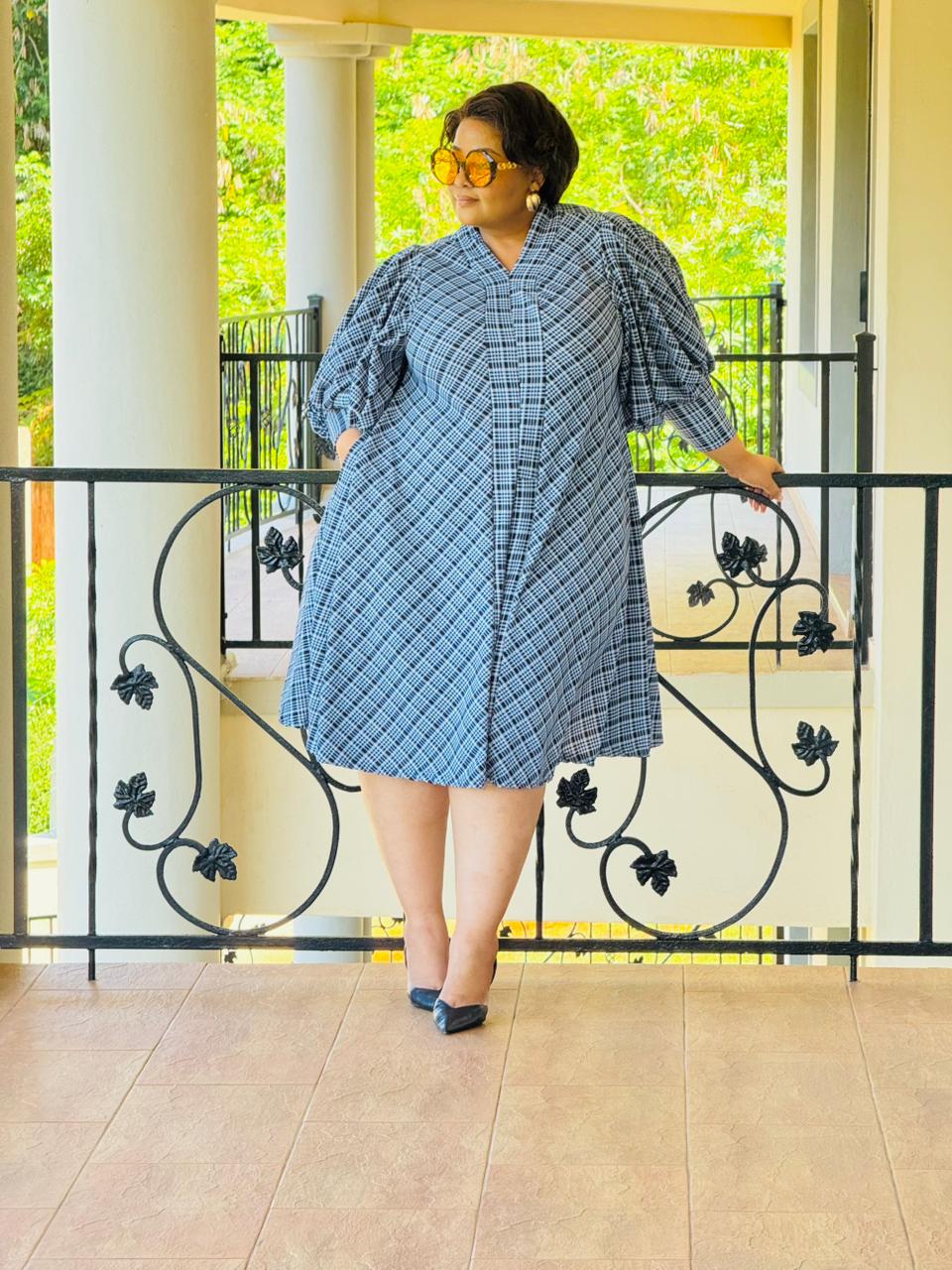 PRINTED LIVERPOOL DRESS - PHATGULZ 6904 - Image 4