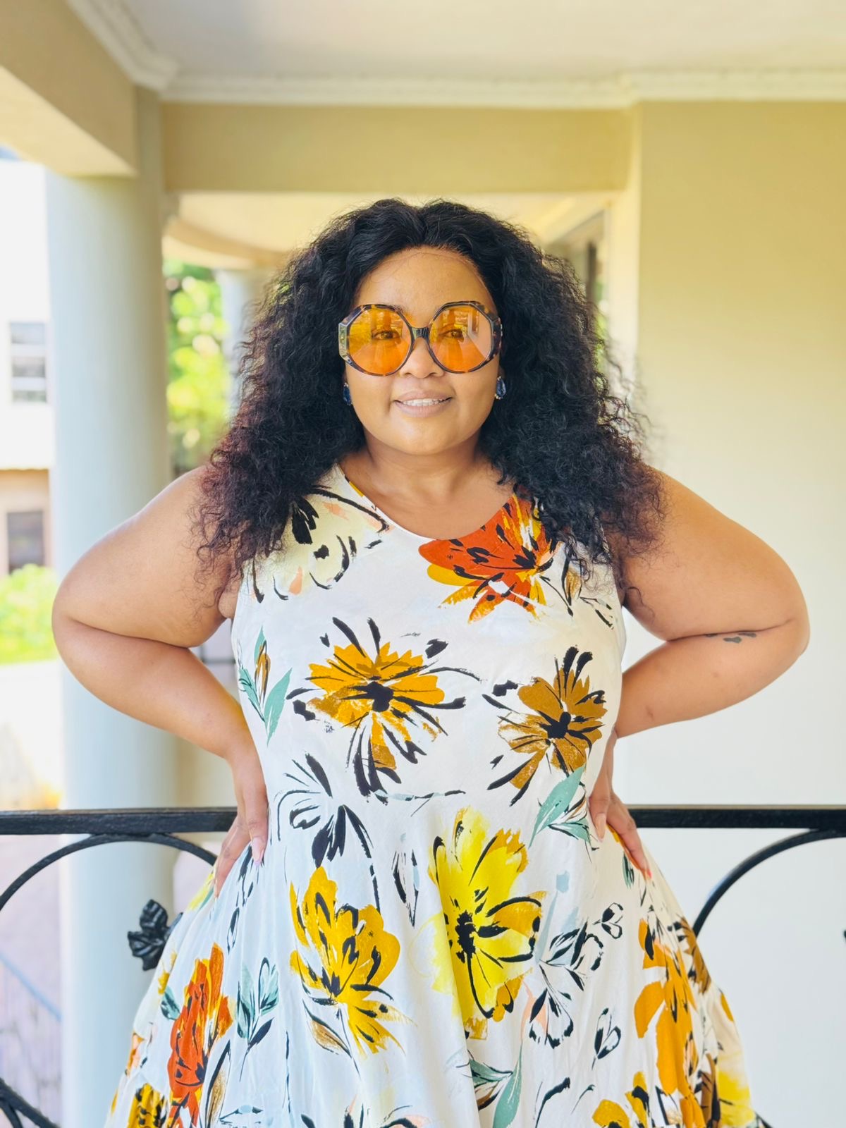 PRINTED WOVEN VISCOSE DRESS - PHATGULZ 6884 - Image 5