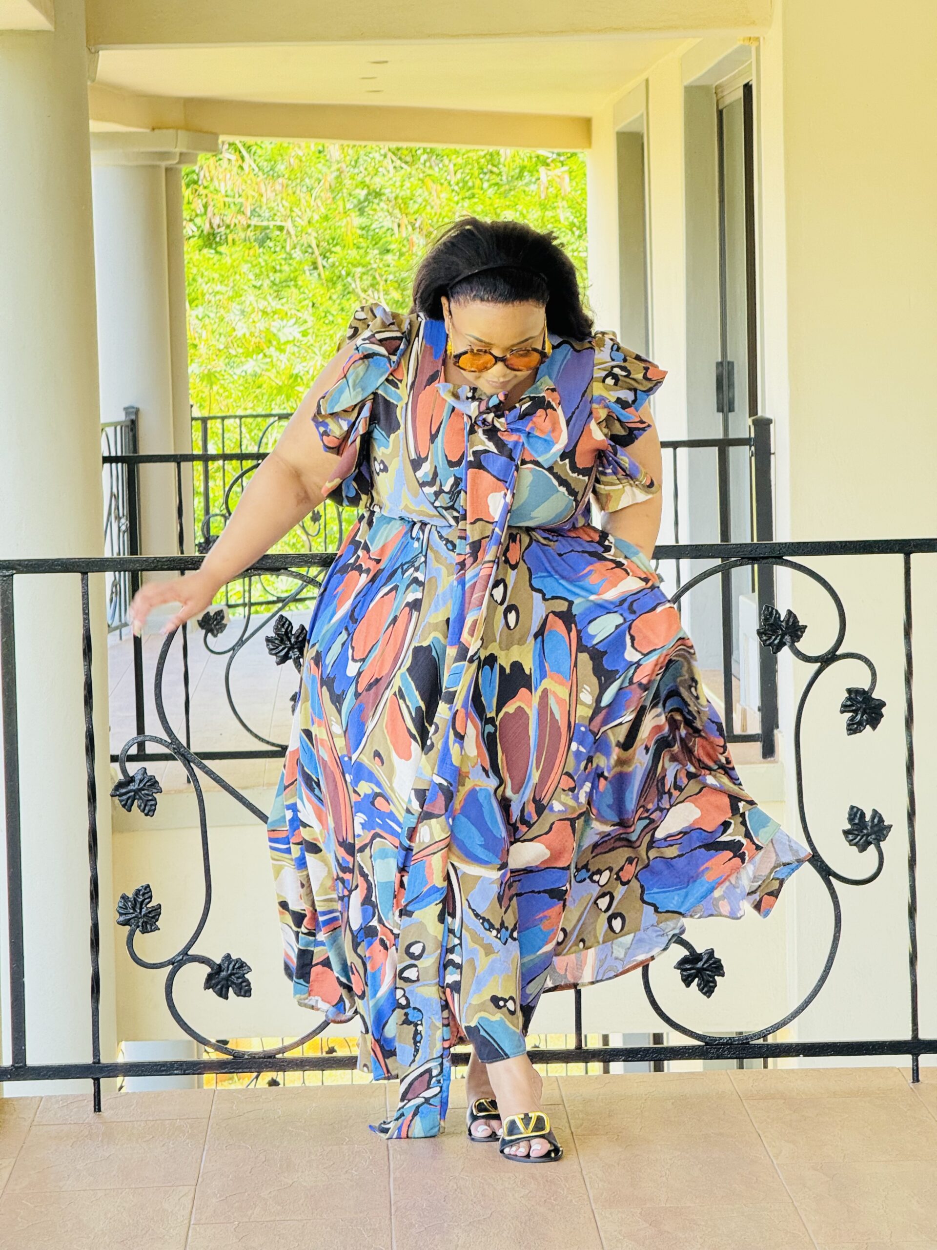 PRINTED NR SLUB DRESS - PHATGULZ 6876 - Image 3