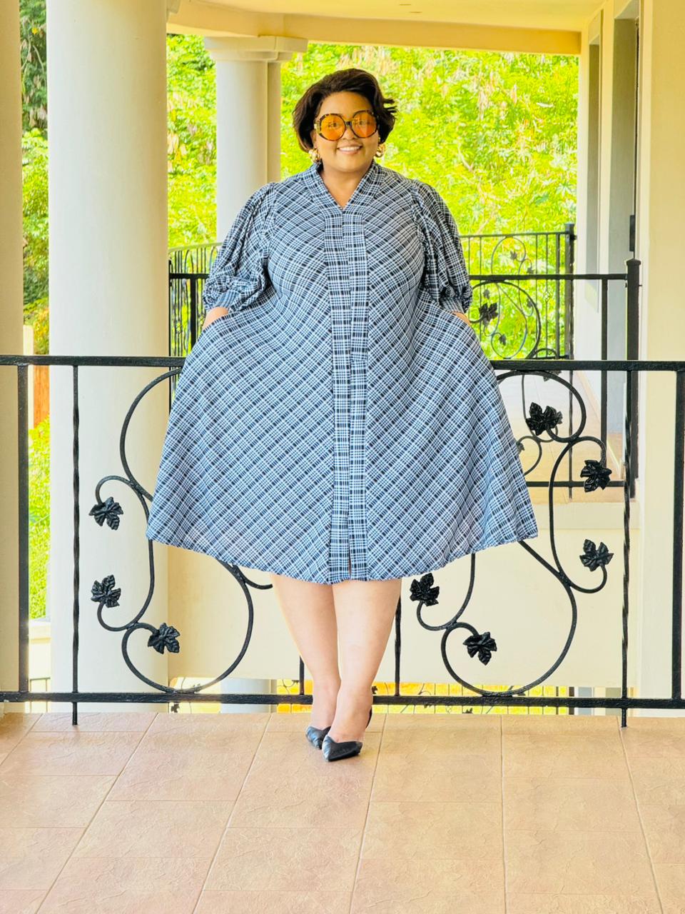 PRINTED LIVERPOOL DRESS - PHATGULZ 6904 - Image 3