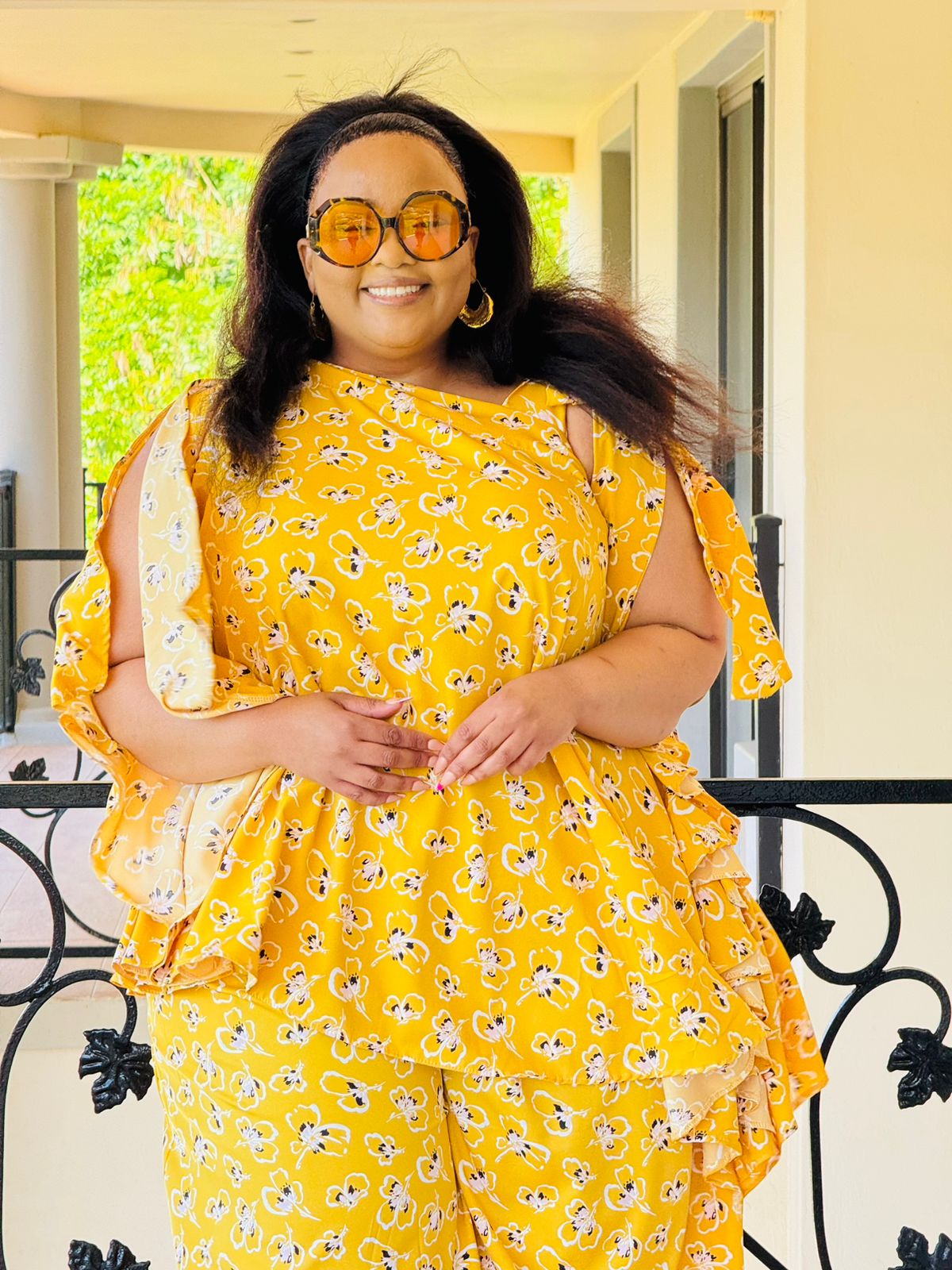 PRINTED SUPERSOFT FABRIC PALAZZO SUIT - PHATGULZ 6870 - Image 4