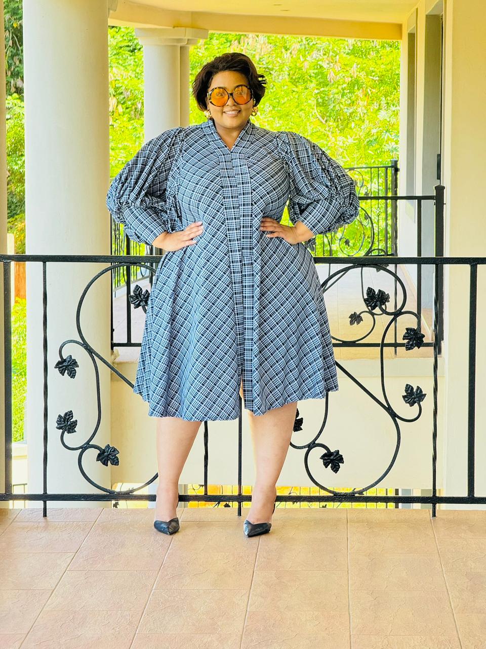 PRINTED LIVERPOOL DRESS - PHATGULZ 6904 - Image 5