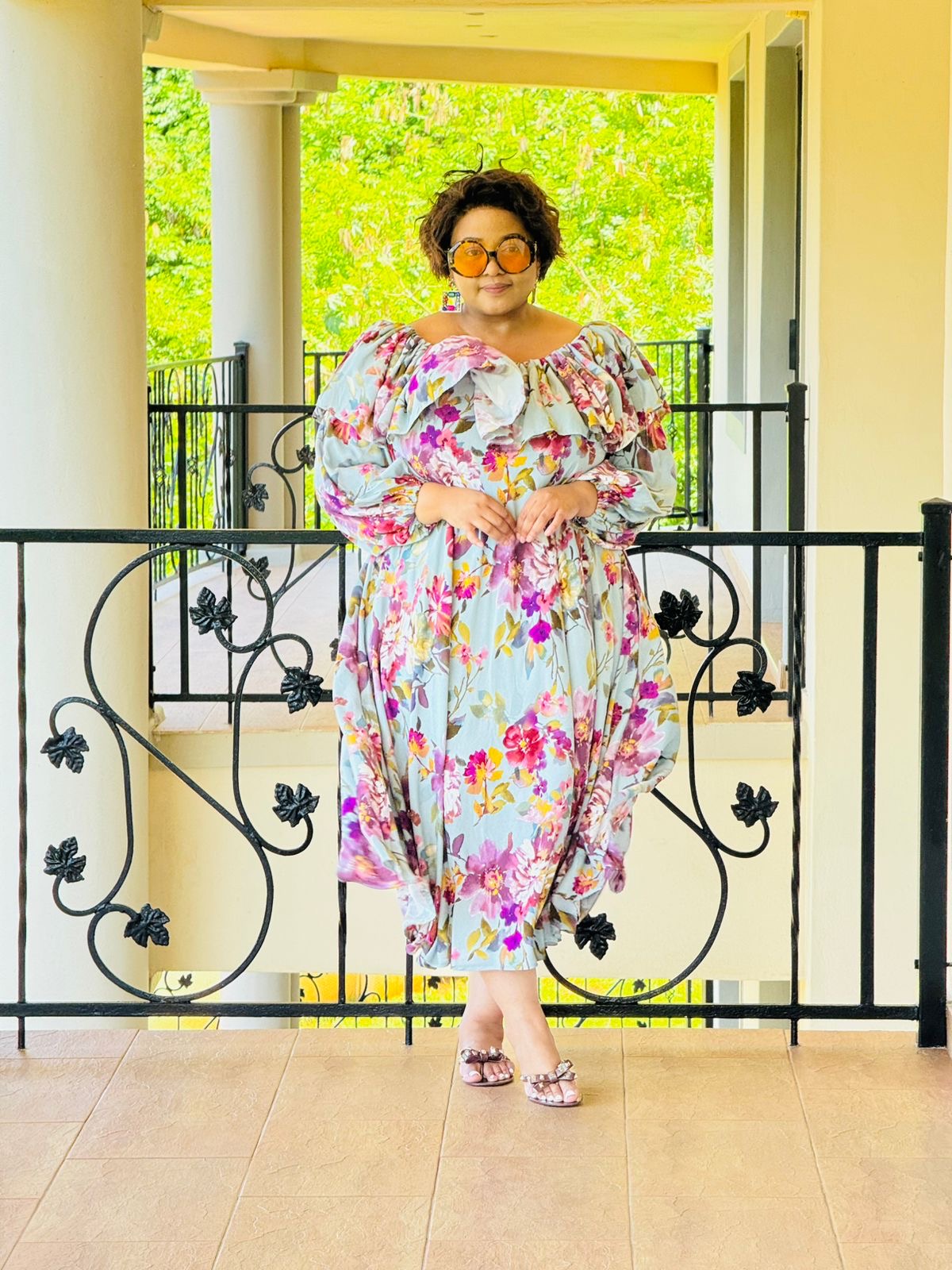 PRINTED RAYON DRESS - PHATGULZ 6931 - Image 3