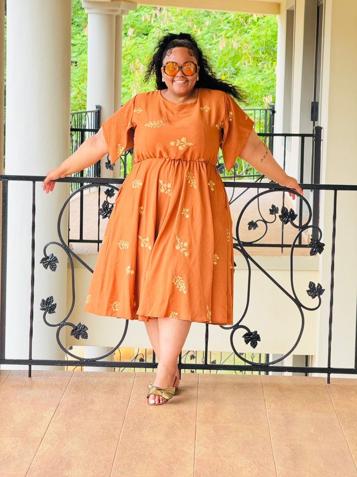 NYLON RAYON DRESS - PHATGULZ 6950 - Image 8