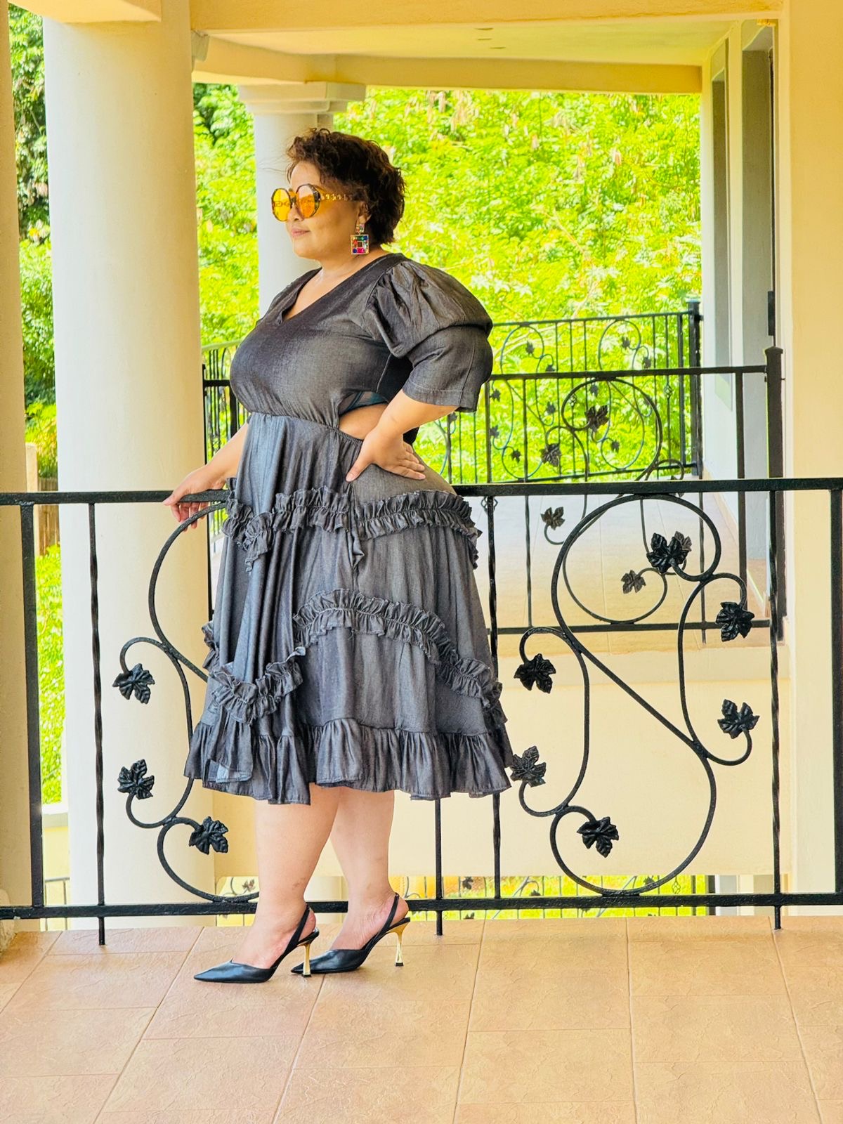 TENSIL DENIM DRESS - PHATGULZ 6933 - Image 7