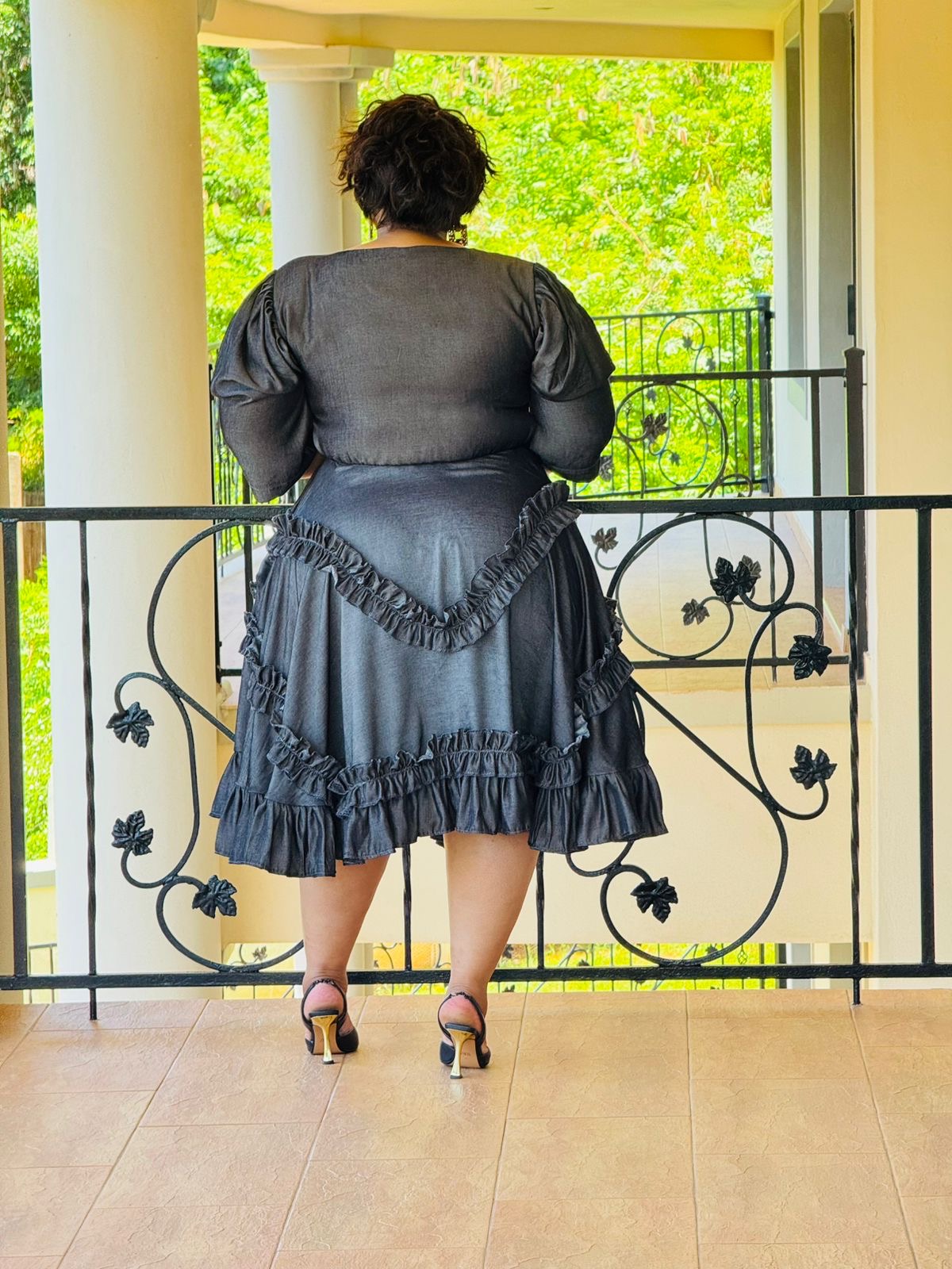 TENSIL DENIM DRESS - PHATGULZ 6933 - Image 6