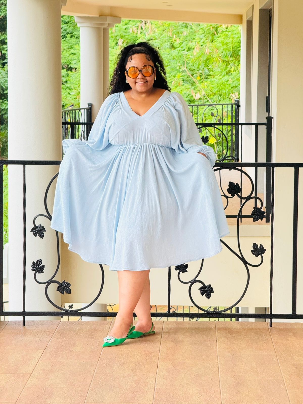 WOVEN DYED CRUSH DRESS - PHATGULZ 6955 - Image 3