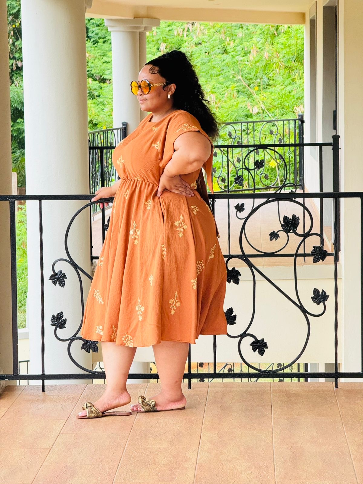 NYLON RAYON DRESS - PHATGULZ 6950 - Image 6