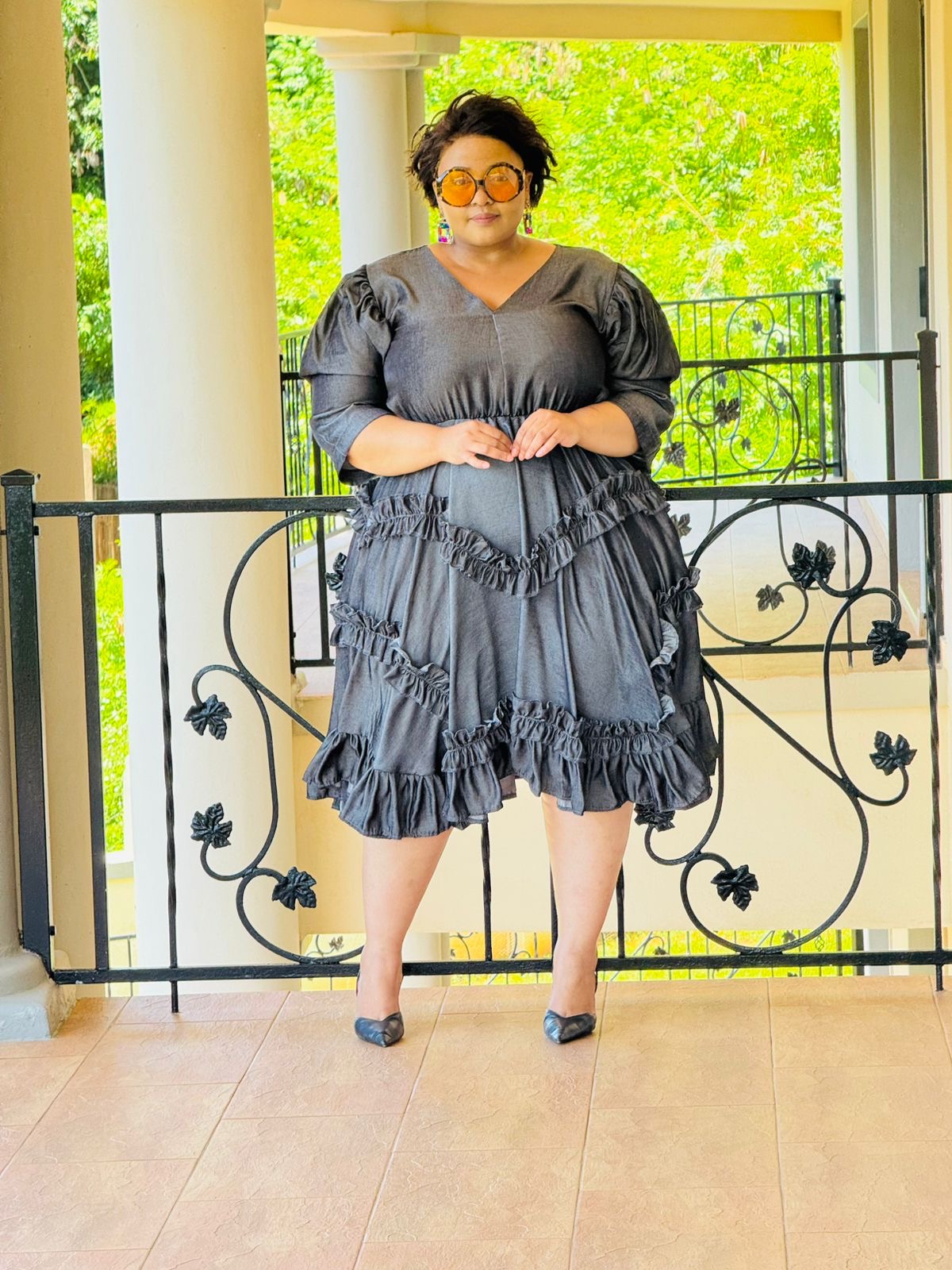 TENSIL DENIM DRESS - PHATGULZ 6933 - Image 2