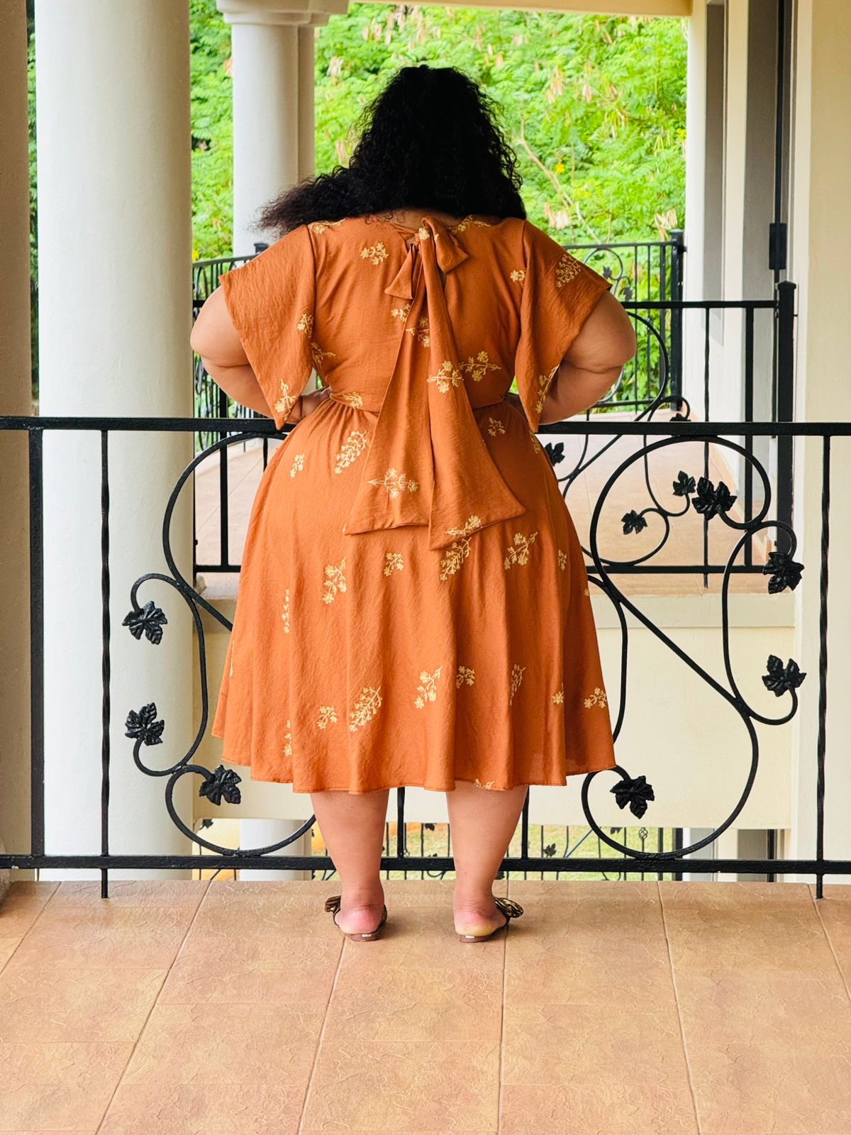 NYLON RAYON DRESS - PHATGULZ 6950 - Image 5