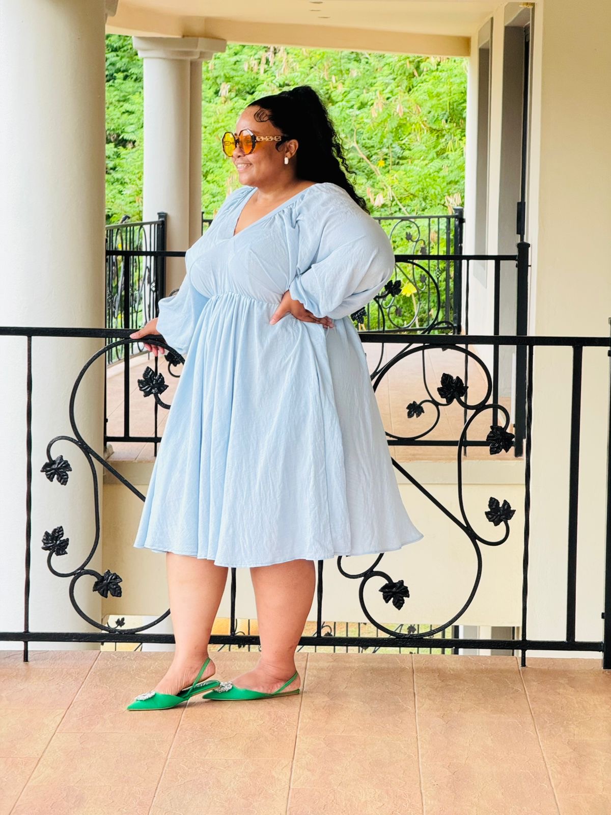 WOVEN DYED CRUSH DRESS - PHATGULZ 6955 - Image 8