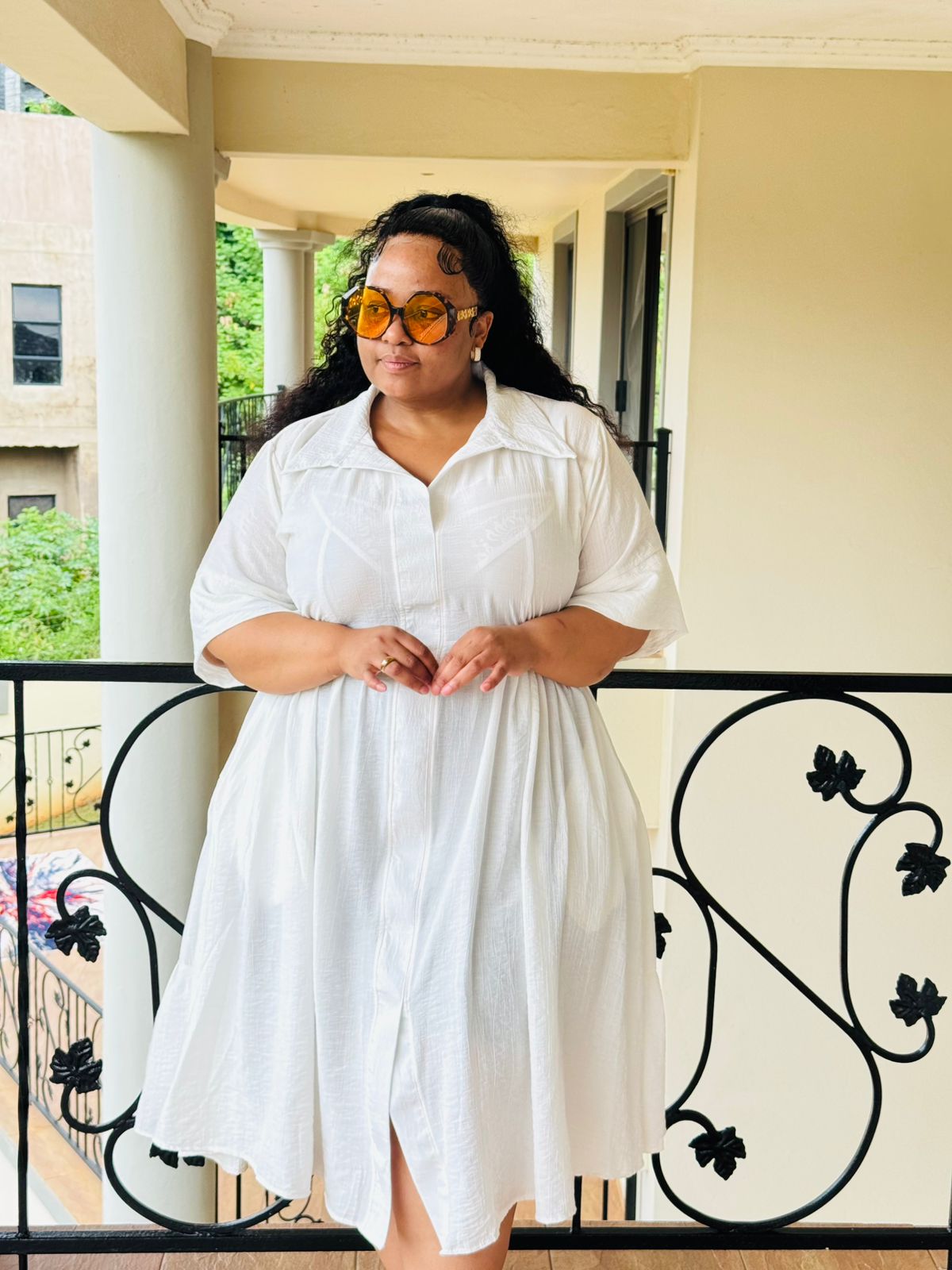 WOVEN DYED CRUSH DRESS - PHATGULZ 6946 - Image 2