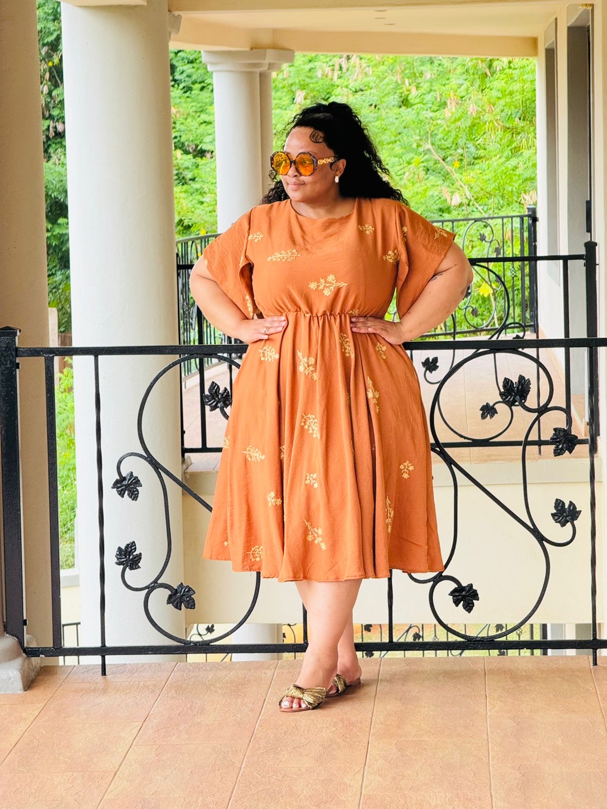 NYLON RAYON DRESS - PHATGULZ 6950 - Image 3