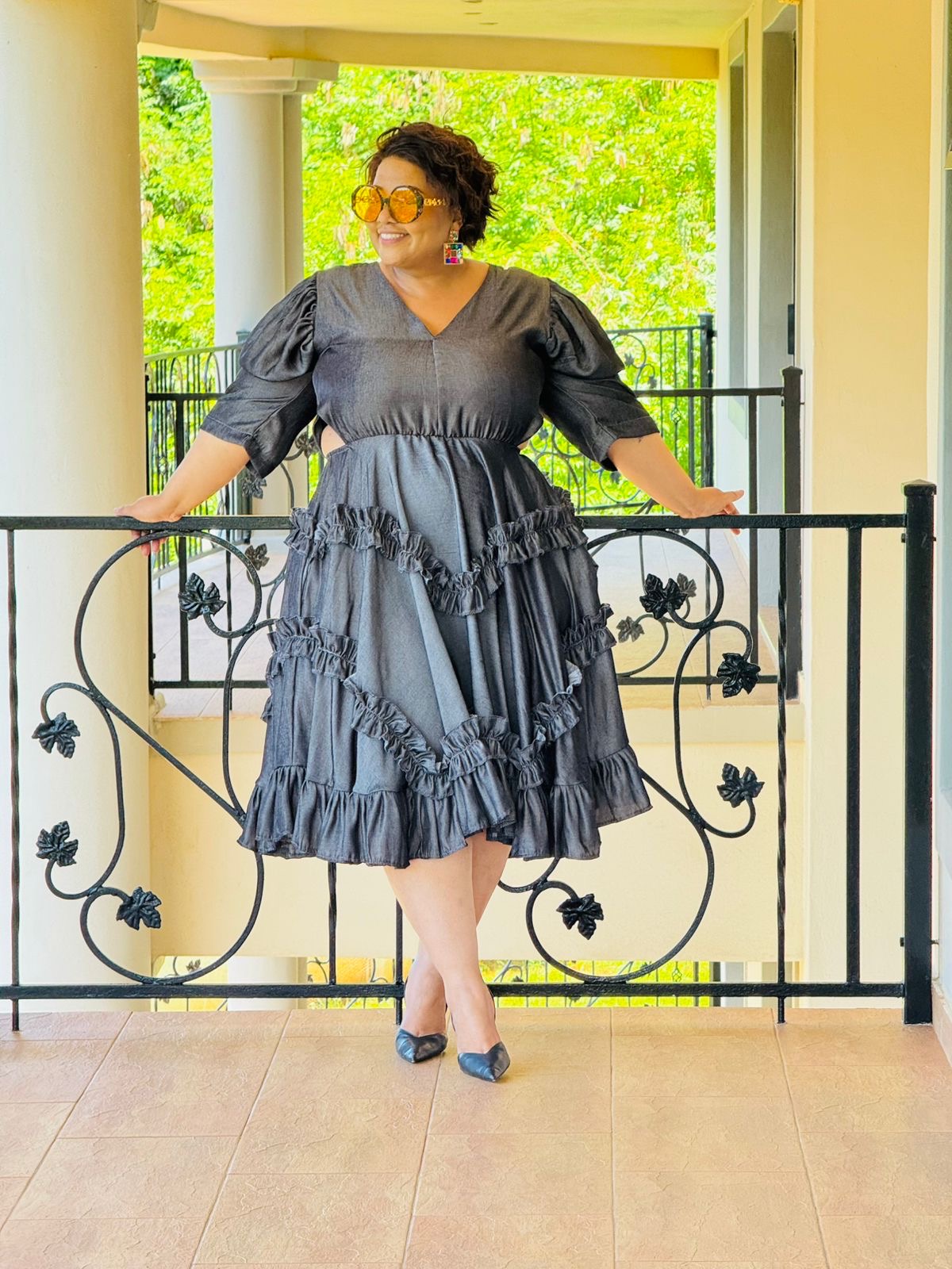 TENSIL DENIM DRESS - PHATGULZ 6933 - Image 8