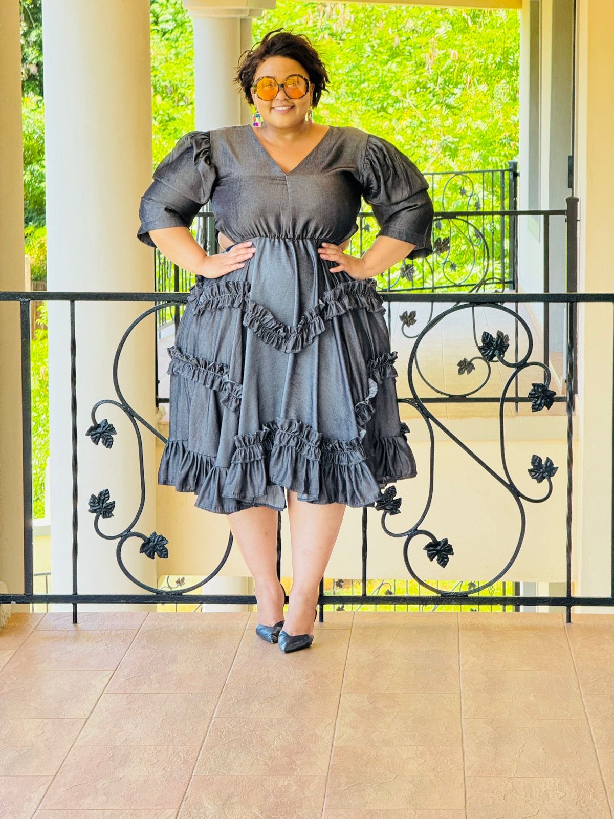 TENSIL DENIM DRESS - PHATGULZ 6933 - Image 3