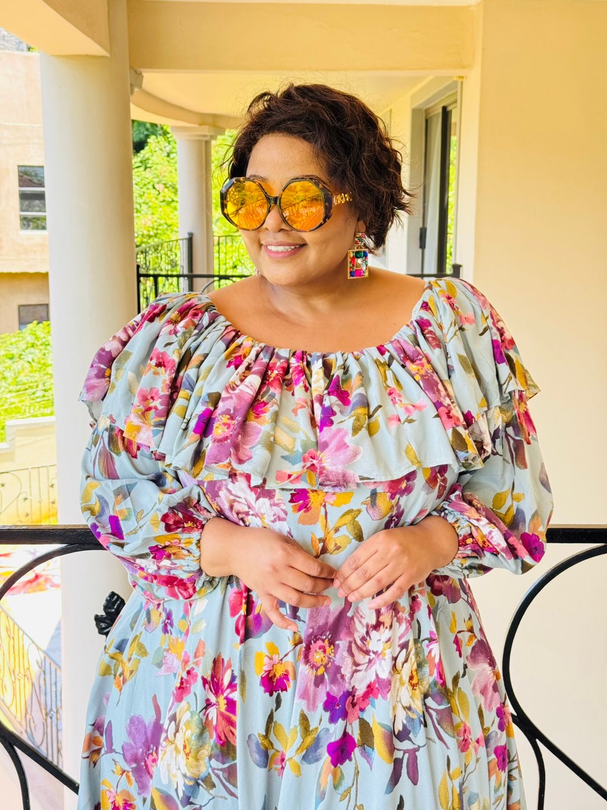 PRINTED RAYON DRESS - PHATGULZ 6931 - Image 6