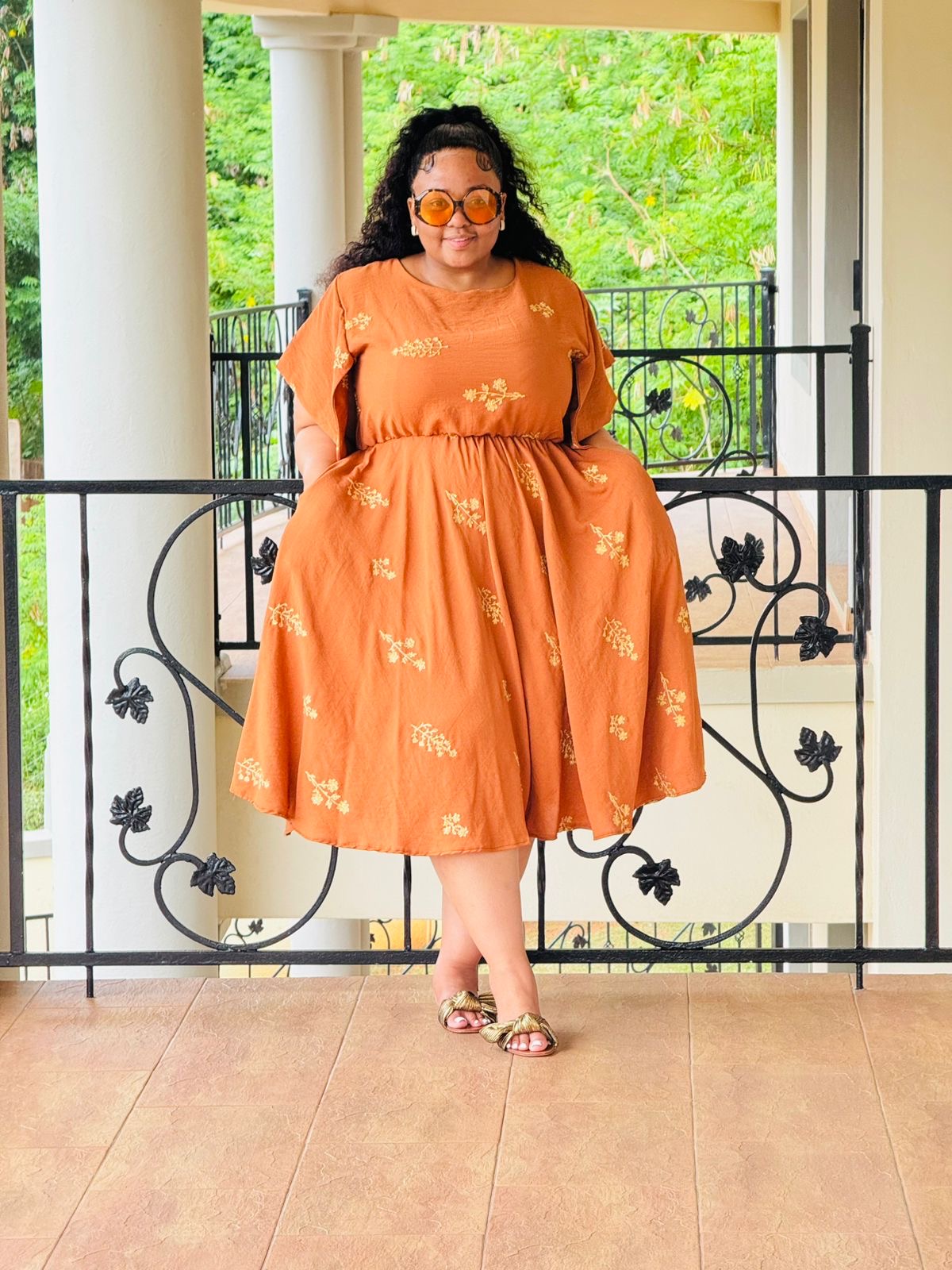 NYLON RAYON DRESS - PHATGULZ 6950 - Image 4