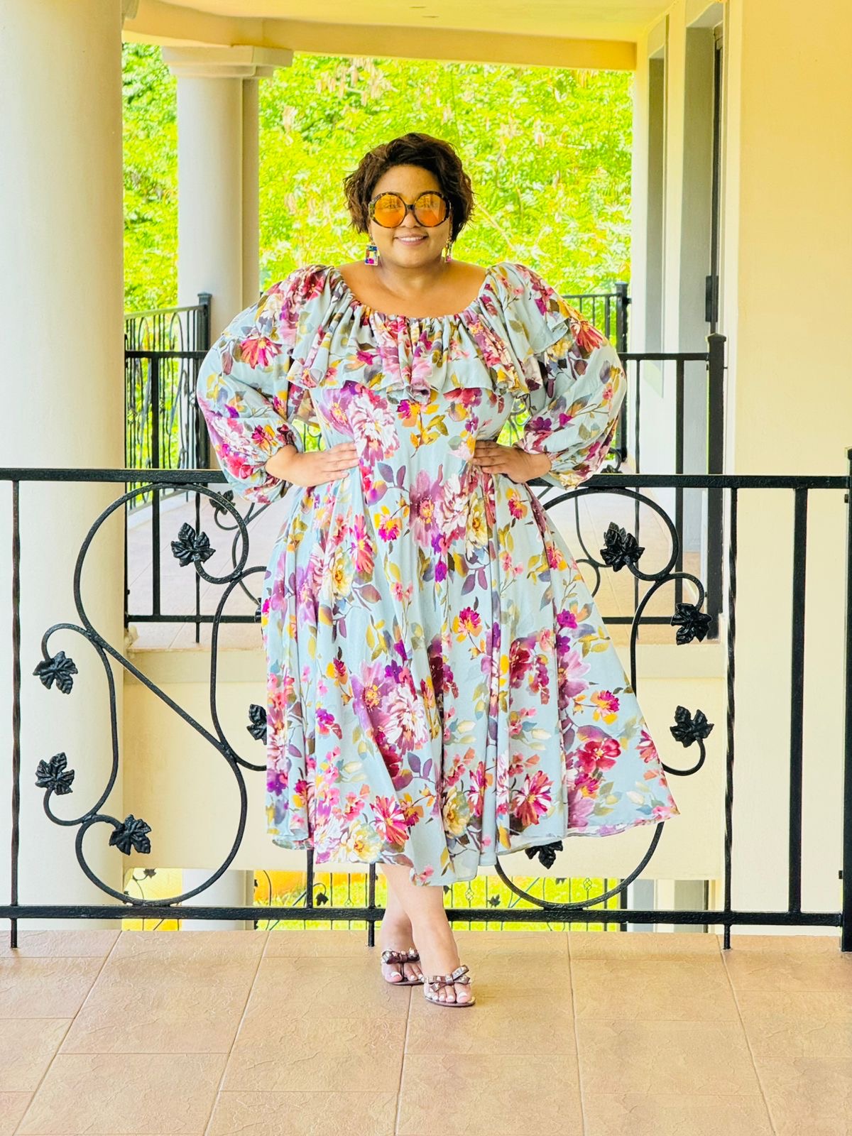 PRINTED RAYON DRESS - PHATGULZ 6931 - Image 4