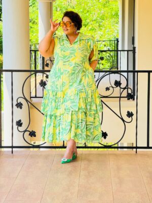 PRINTED NR AIRFLOW DRESS PHATGULZ 6965