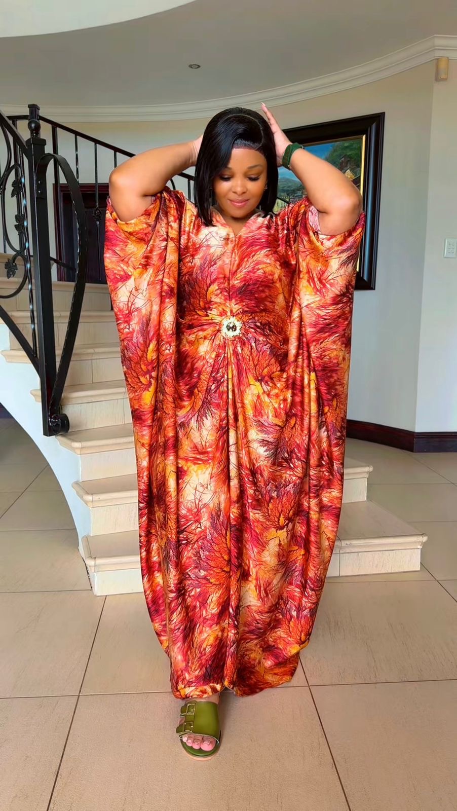 SATIN DRESS PHATGULZ 6964