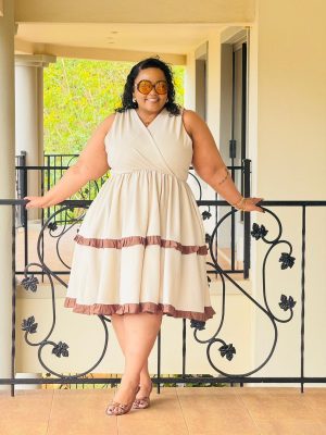 SCUBA CREPE DRESS PHATGALZ 7030