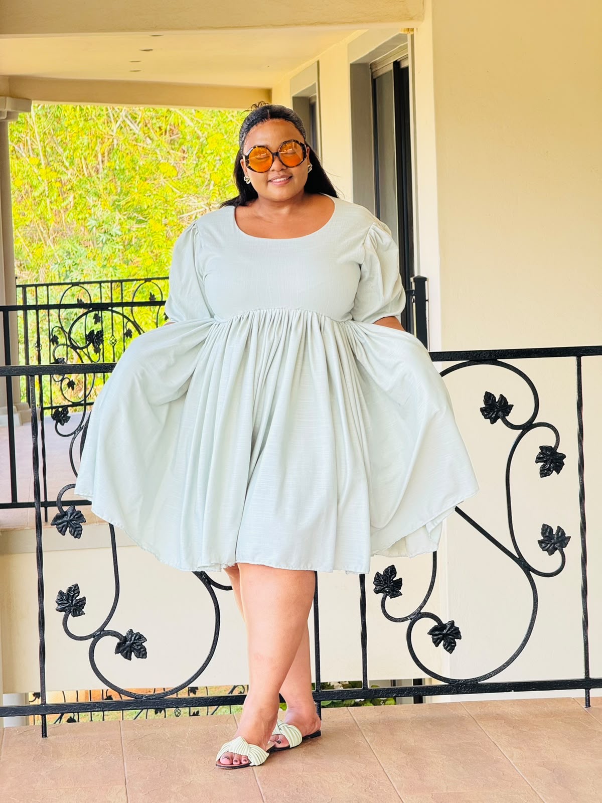 RAYON NYLON DRESS PHATGALZ 7026 - Image 3