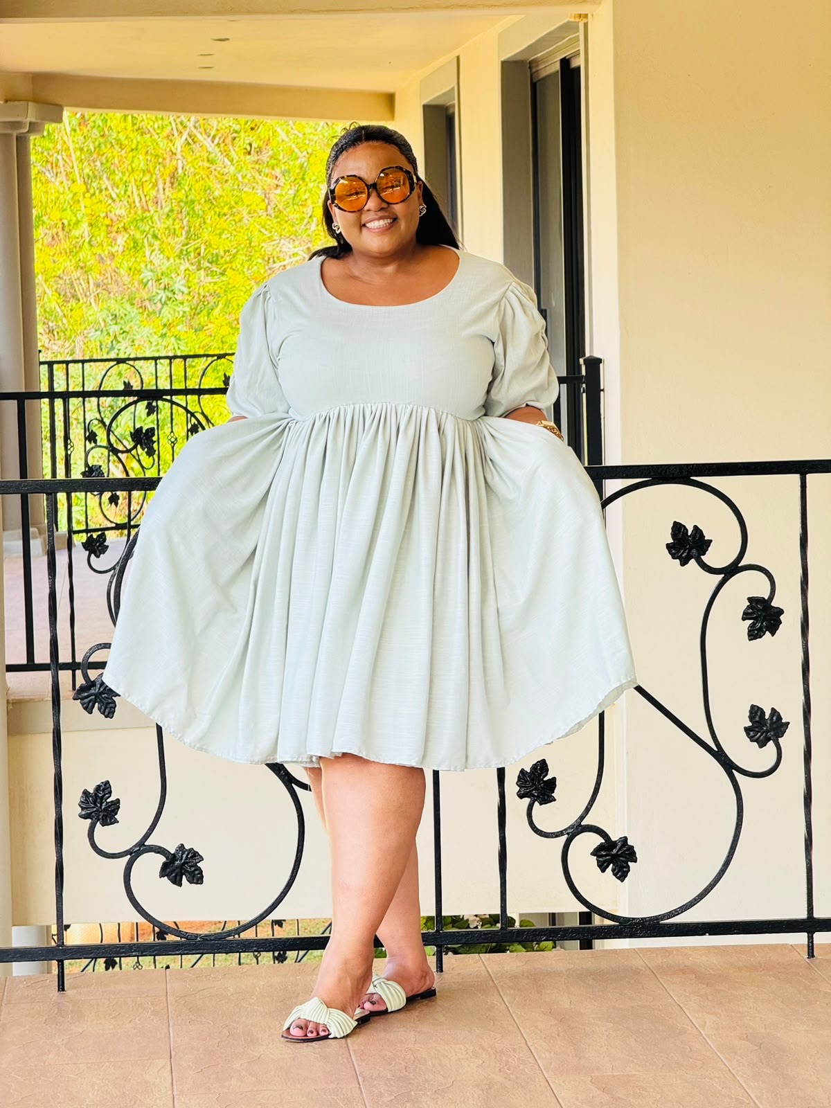 RAYON NYLON DRESS PHATGALZ 7026 - Image 6