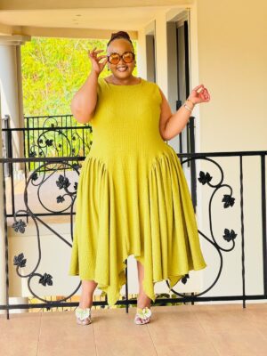CRINKLE DRESS PHATGALZ 70232