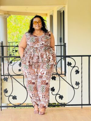 PRINTED RAYON DRESS PHATGALZ 7045